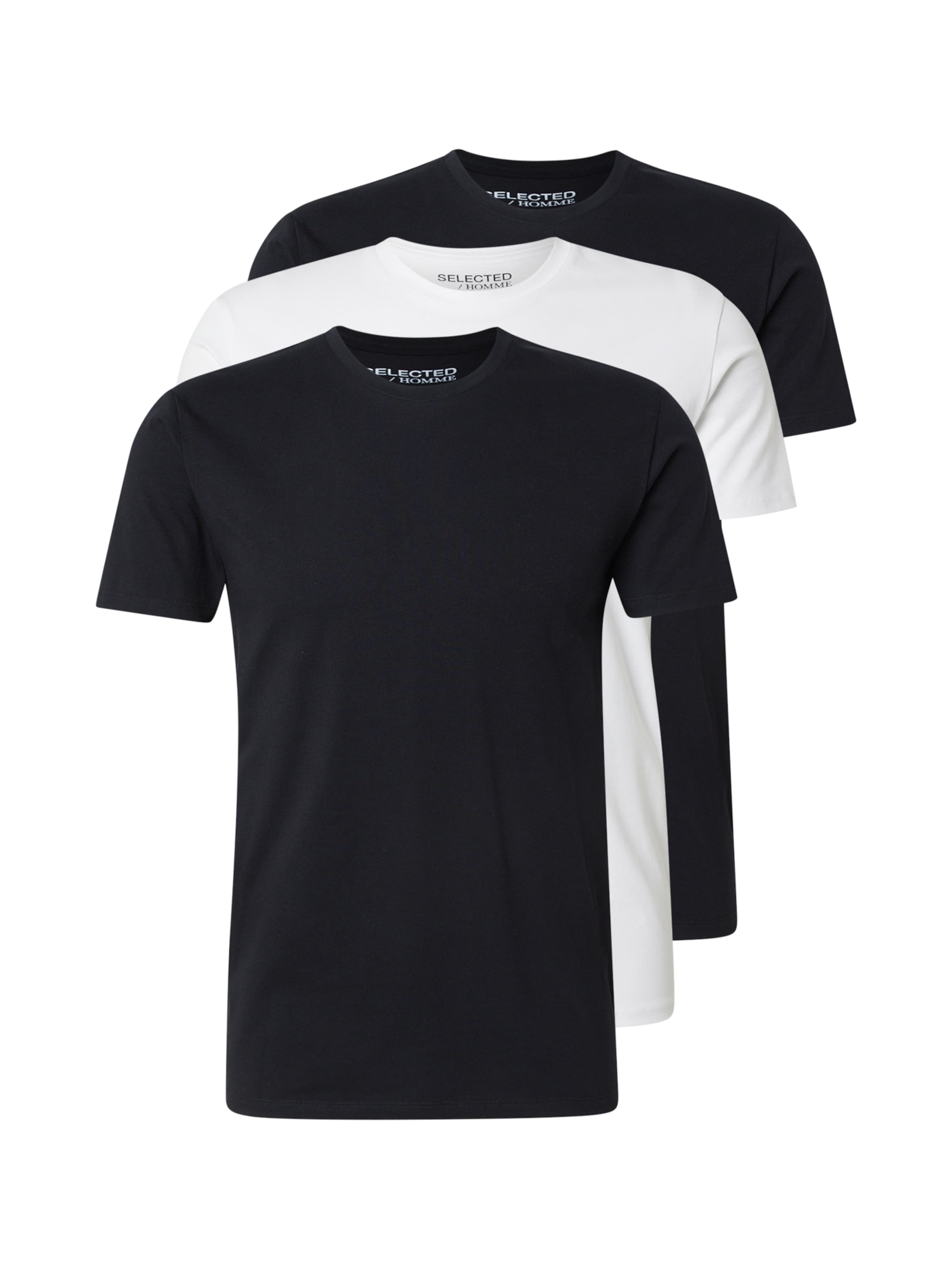 SELECTED Shirt 'SLHROLAND' in Black: front