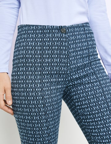 Slimfit Pantaloni di GERRY WEBER in blu