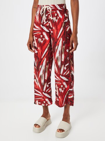 GERRY WEBER Wide Leg Hose in Rot: predná strana