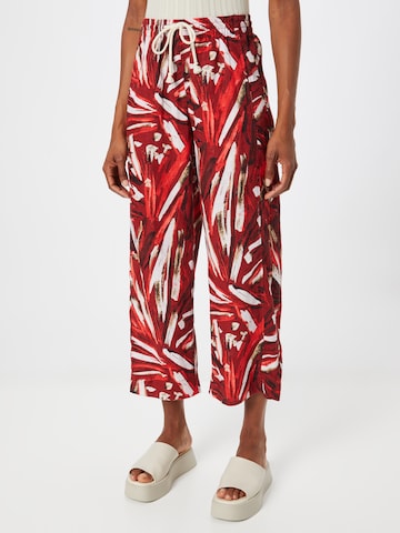 Wide leg Pantaloni de la GERRY WEBER pe roșu: față