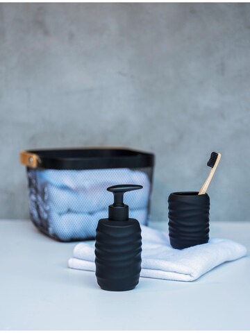 Wenko Bathroom Set 'Illana' in Black