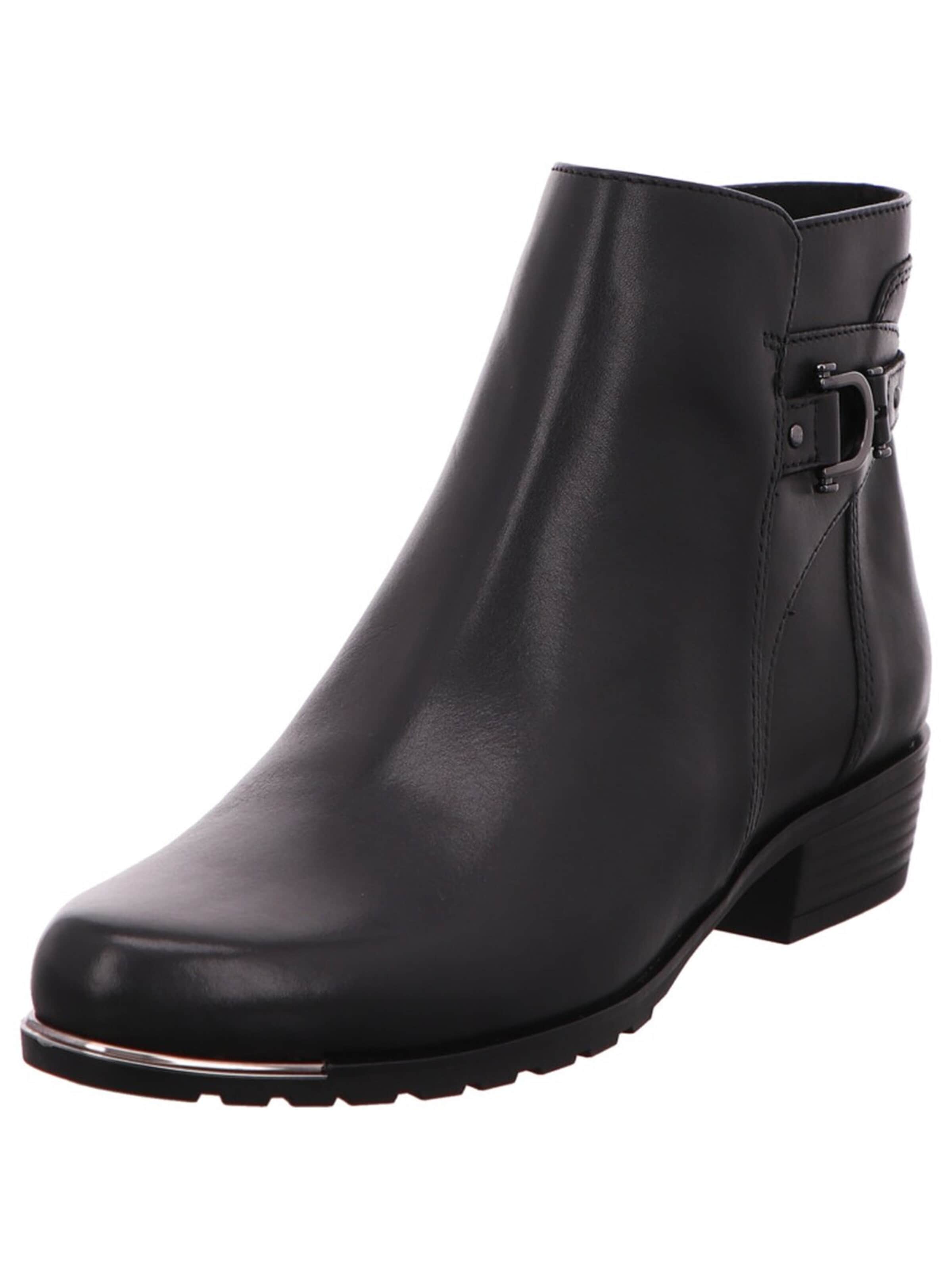 CAPRICE - Botas de tobillo 'Stiefel Damen 9-9-25334-41-022 Echtleder in schwarz' en negro: frente