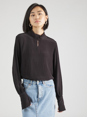 MEXX - Blusa en negro: frente