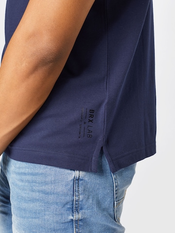 BRAX T-Shirt 'Percy' in Blau