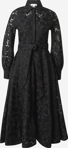CoastKošulja haljina - crna boja: prednji dio