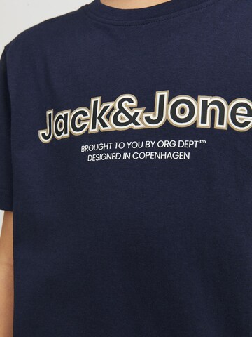 Jack & Jones Junior T-Shirt 'LAKEWOOD' in Blau