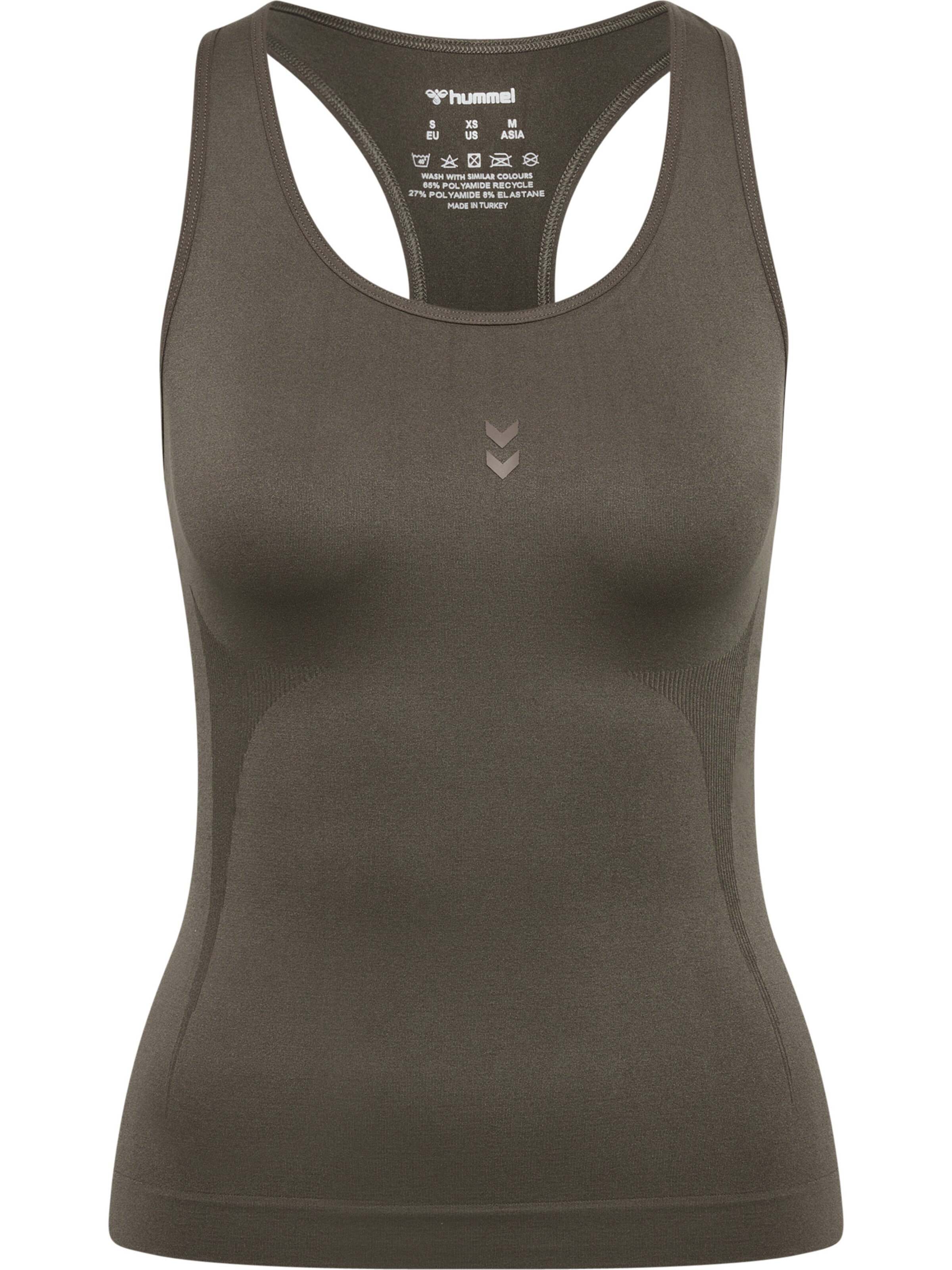 Haut de sport Hummel en marron : devant