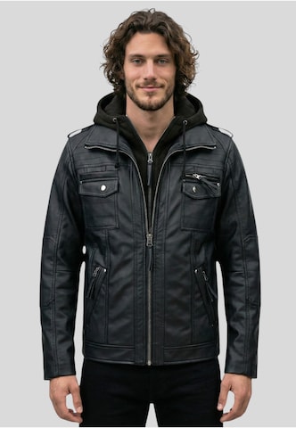 Veste mi-saison Brandit en noir : devant