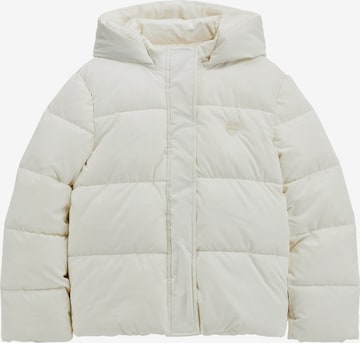 GUESS Winter Jacket in White: front