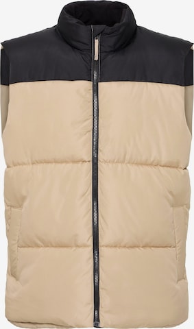 BLEND Weste 'BHElwin' in Beige: Vorderseite