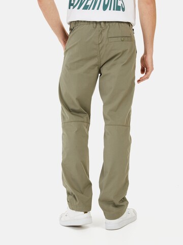 CAMEL ACTIVE Loosefit Leichte Chino im Relaxed Fit in Grün