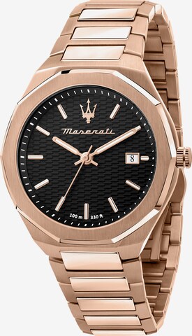 Maserati Analoguhr in Gold: predná strana