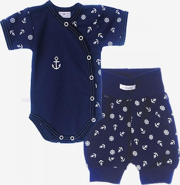 La Bortini Set in Blue: front