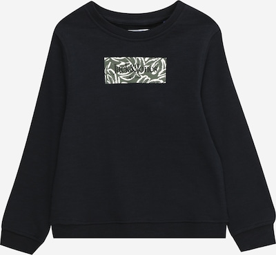 Jack & Jones Junior Sweatshirt 'LAFAYETTE' in Ivory / marine blue / mottled green, Item view