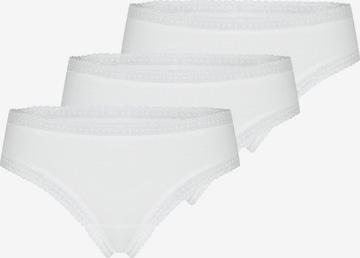 Mey Boyshorts 'Modal Lace' in White: front