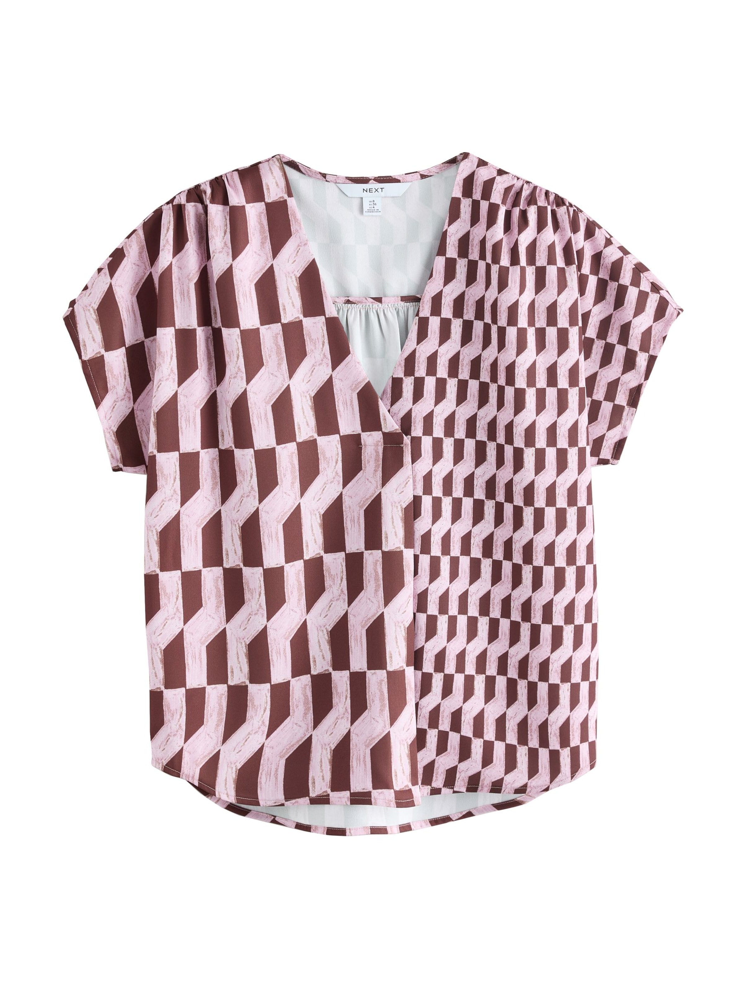 Next Bluse in Pink: Vorderseite