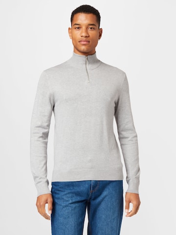 Pull-over Lindbergh en gris : devant