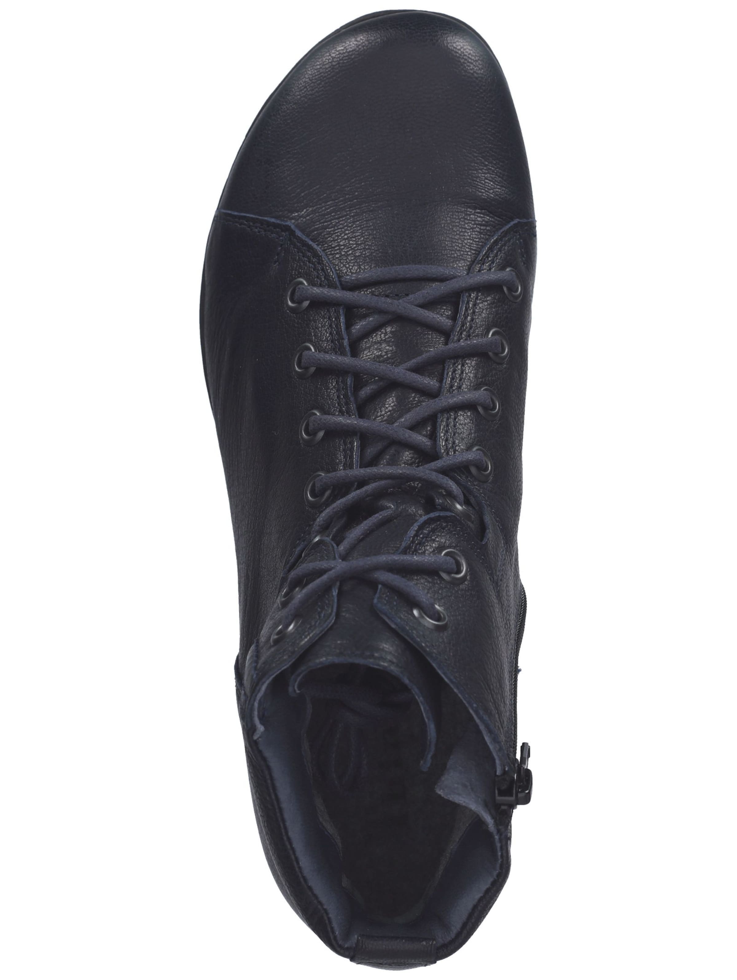 THINK! Lace-up bootie in Blue