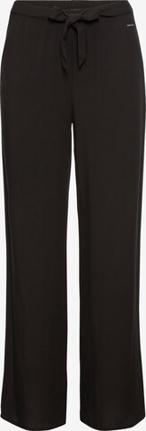 LAURA SCOTT Wide leg Pants in Black: front