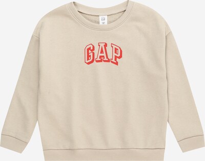 GAP Sweatshirt in de kleur Beige / Lichtrood, Productweergave