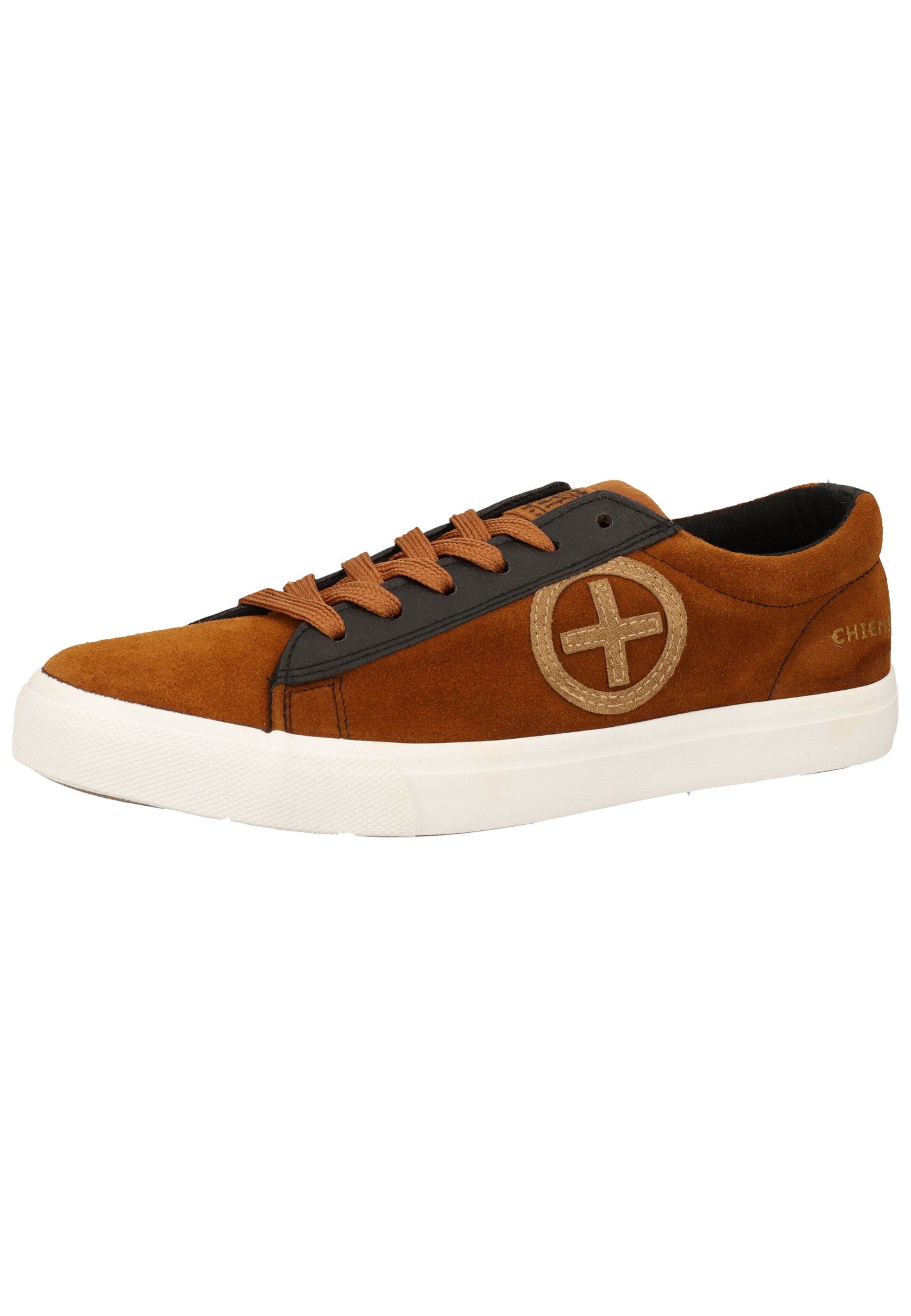 CHIEMSEE Platform trainers in Brown: front