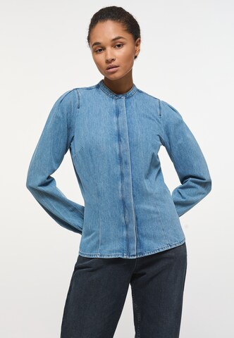 MUSTANG Bluse in Blau