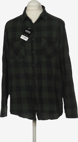 Urban Classics Button Up Shirt in XL in Green: front