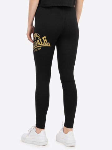 Coupe slim Leggings ' AGLISH ' LONSDALE en noir