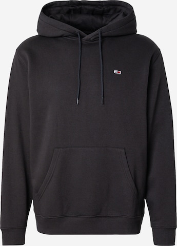 Sweat-shirt Tommy Jeans en noir : devant