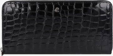 Portamonete 'Nizza' di Esquire in nero: frontale