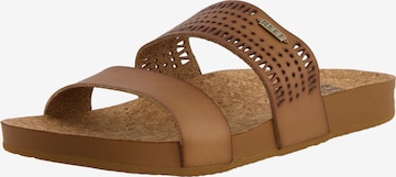REEF Beach & Pool Shoes 'Cushion Vista Perf' in Brown: front
