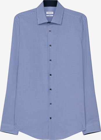 Coupe slim Chemise business SEIDENSTICKER en bleu : devant