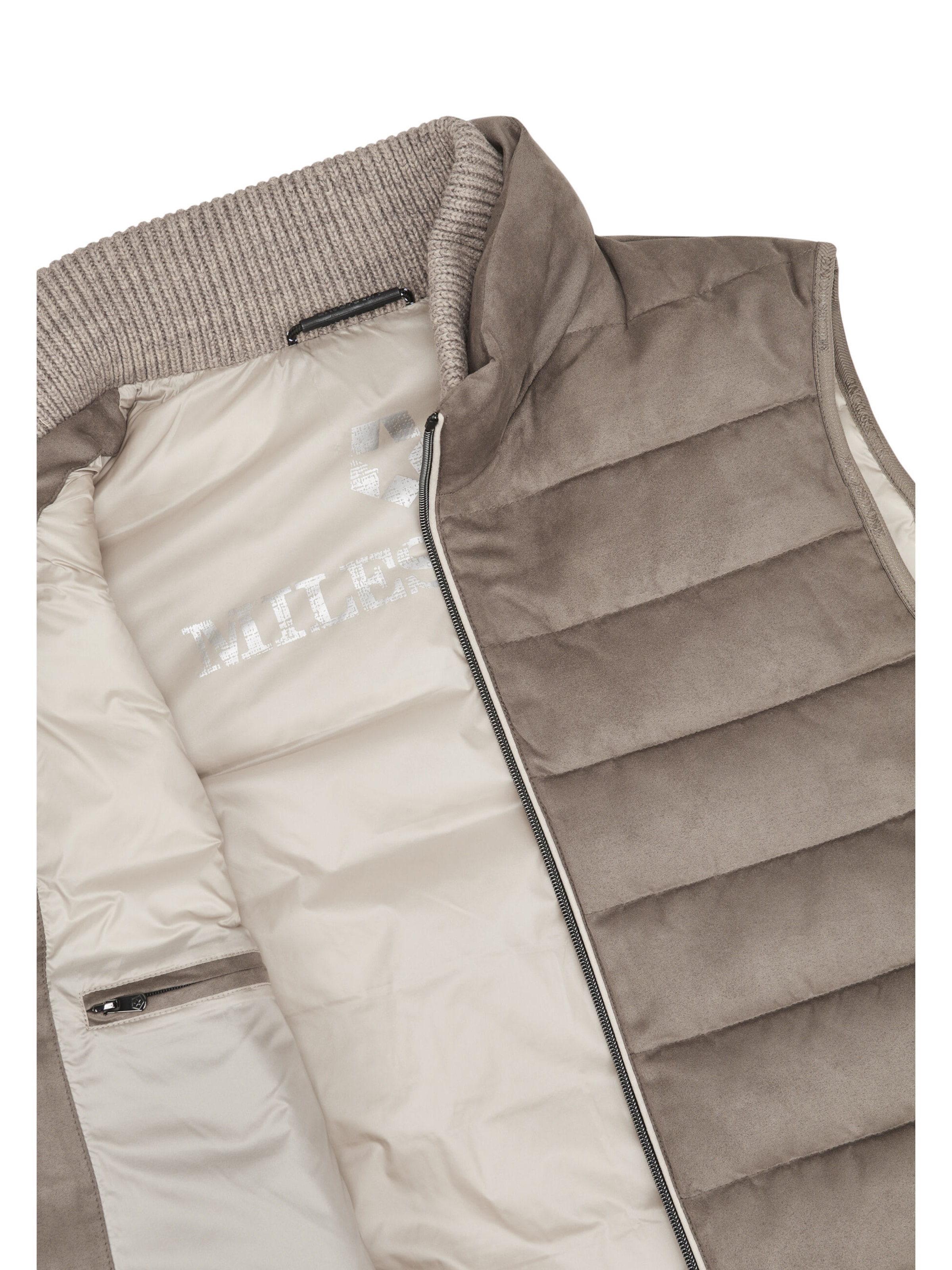 Gilet 'MSDawson' MILESTONE en marron