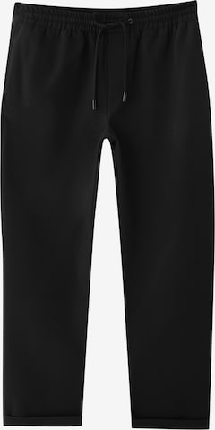 Pull&Bear Loosefit Broek in Zwart: voorkant