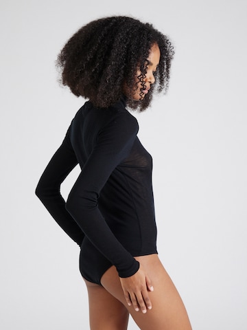 Underprotection Shirt bodysuit 'AMALIE' in Black