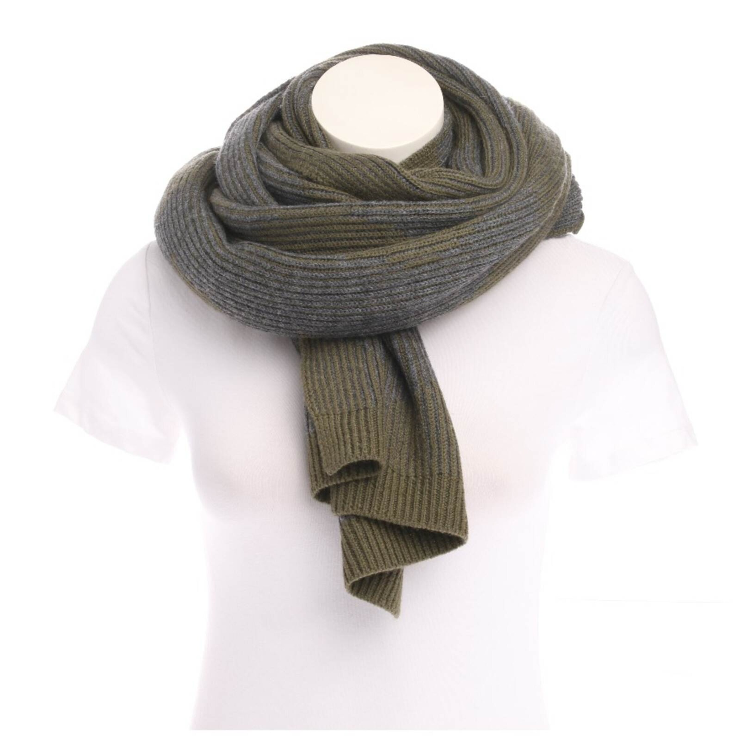 Lala Berlin Scarf & Wrap in One size in Grey: front