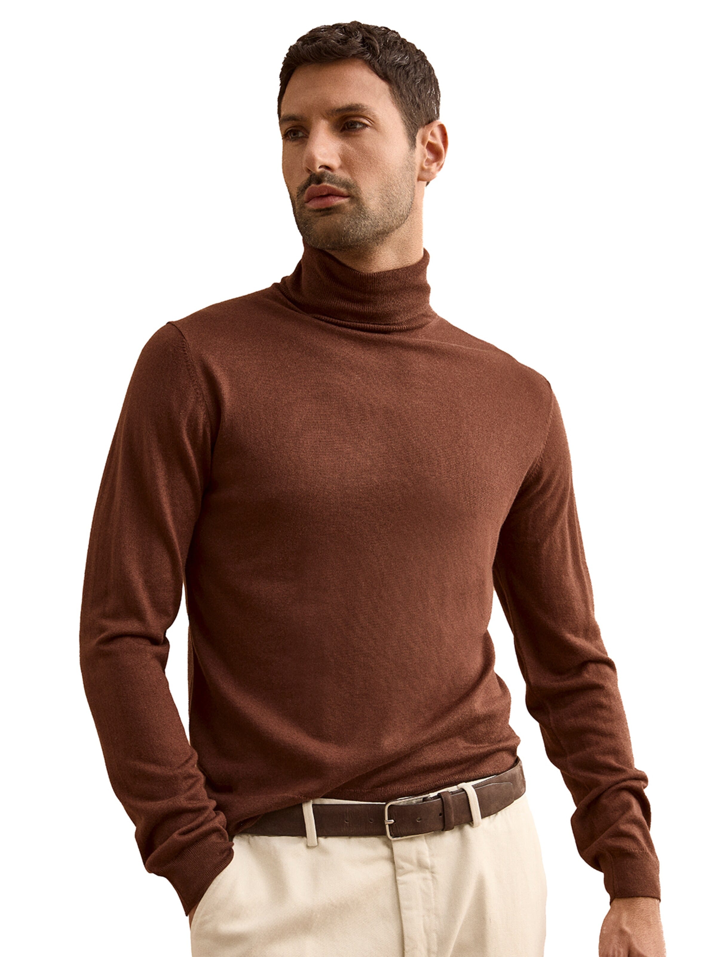 Vestes en maille Il Lanificio en marron