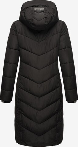 NAVAHOO Płaszcz zimowy 'Sahnekatzii XIV' w kolorze czarny