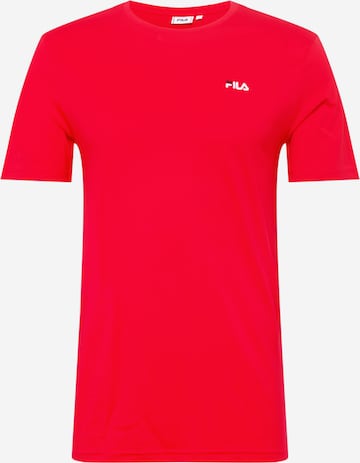FILA T-shirt 'EDGAR' i röd: framsida