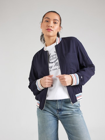 Veste mi-saison TOMMY HILFIGER en bleu : devant