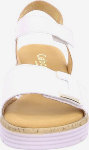 GABOR Sandals in White