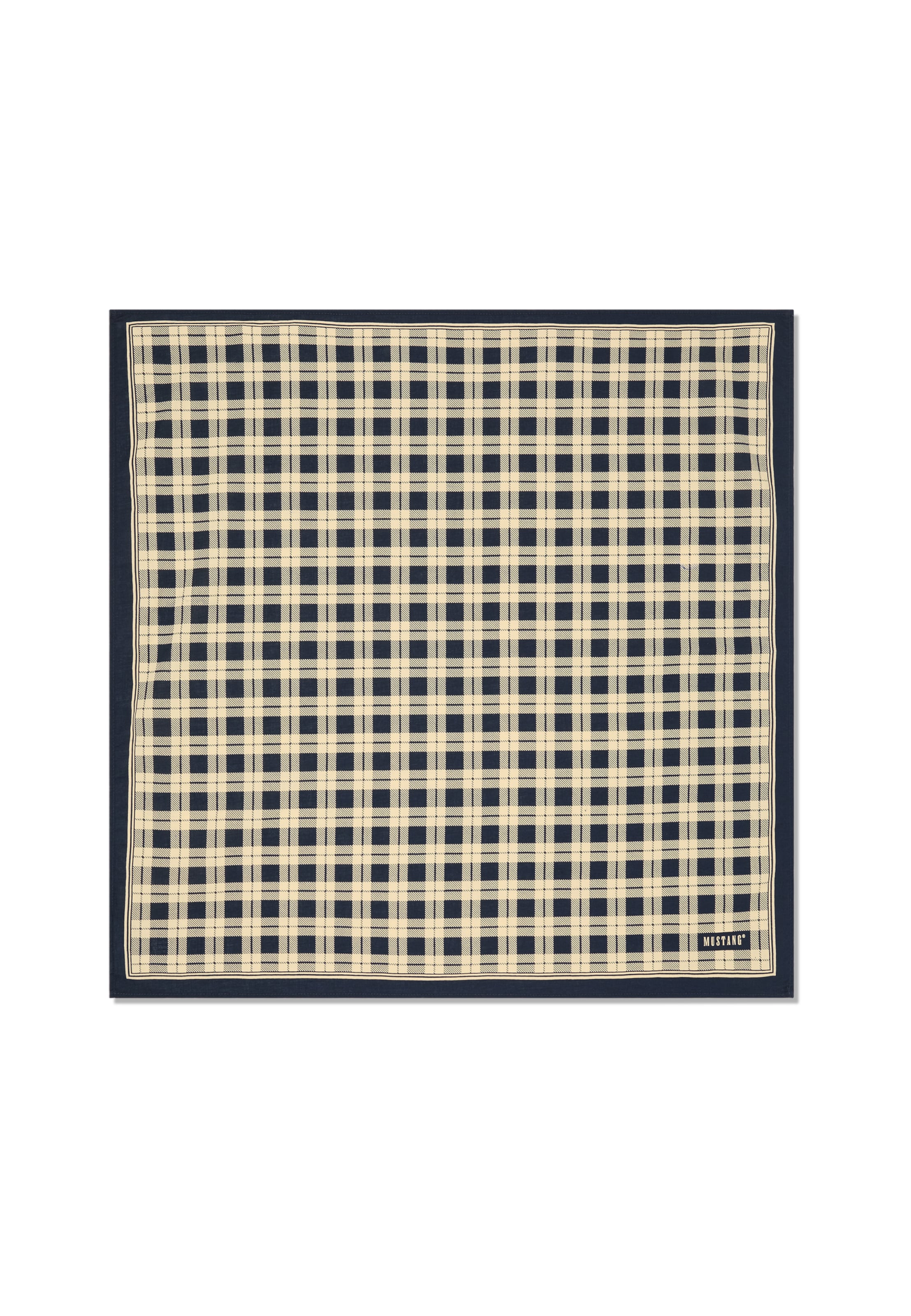MUSTANG Scarf ' Sunrise Bandana ' in Blue: front