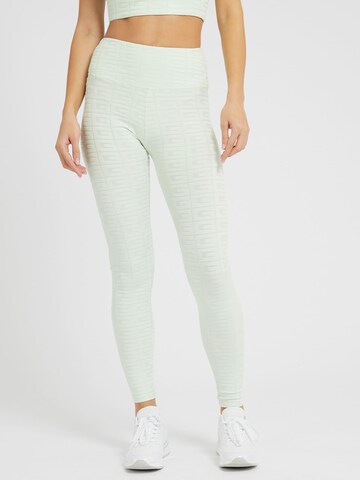 GUESS Slim fit Workout Pants in White