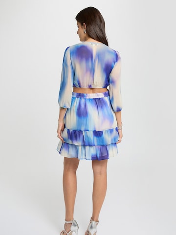 Morgan Dress '261-RBO' in Blue