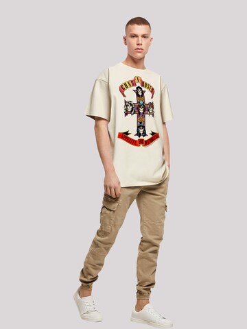 T-Shirt 'Guns 'n' Roses Appetite For Destruction' F4NT4STIC en beige