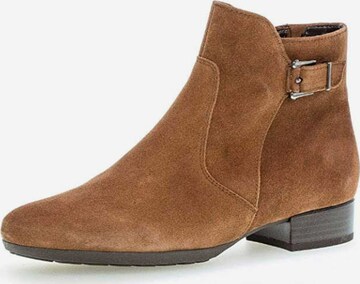 GABOR Ankle Boots in Brown: front