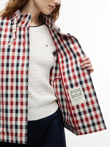 TOMMY HILFIGER Φθινοπωρινό και ανοιξιάτικο μπουφάν 'CHECK' σε κόκκινο