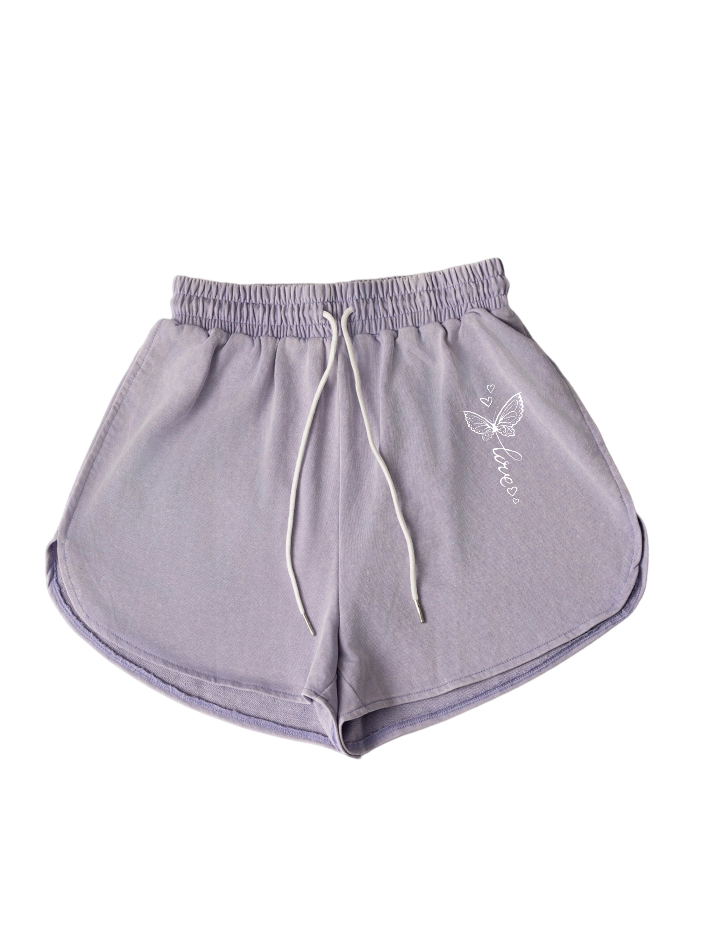 Shorts de bain GORHEY en violet : devant