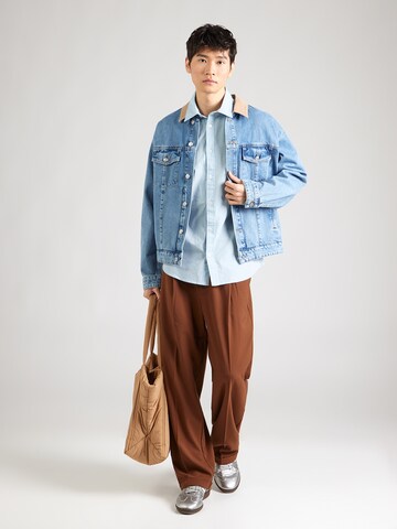 Only & Sons Slim Fit Hemd 'ONSFLORIA' in Blau