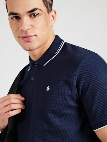 JACK & JONES Shirt 'JJEAUSTIN' in Blauw